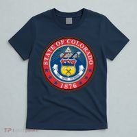 State Of Colorado Seal 1876 T-Shirt thumb 5