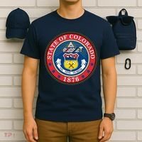 State Of Colorado Seal 1876 T-Shirt thumb 6