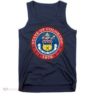 State Of Colorado Seal 1876 Tank Top