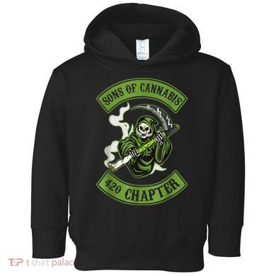 Sons Of Cannabis 420 Chapter Toddler Hoodie