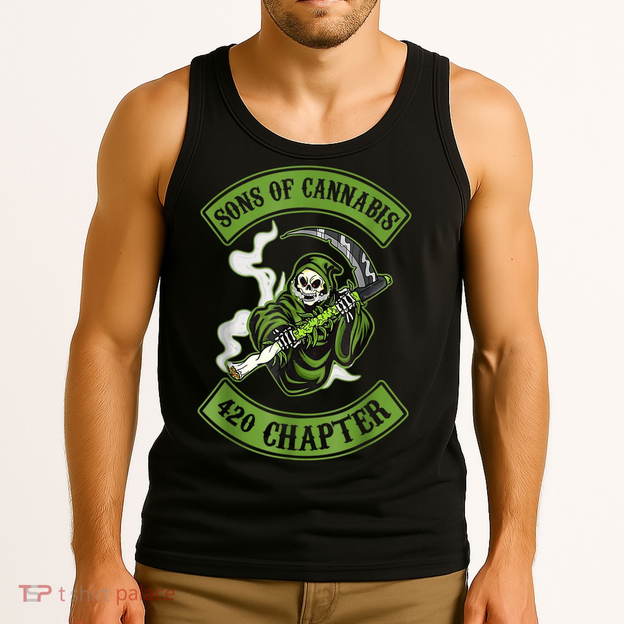 Sons Of Cannabis 420 Chapter Tank Top