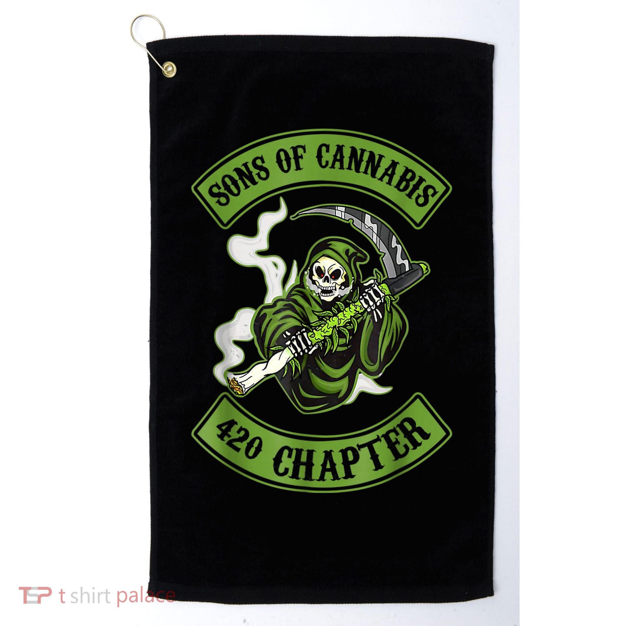 Sons Of Cannabis 420 Chapter Golf Towel