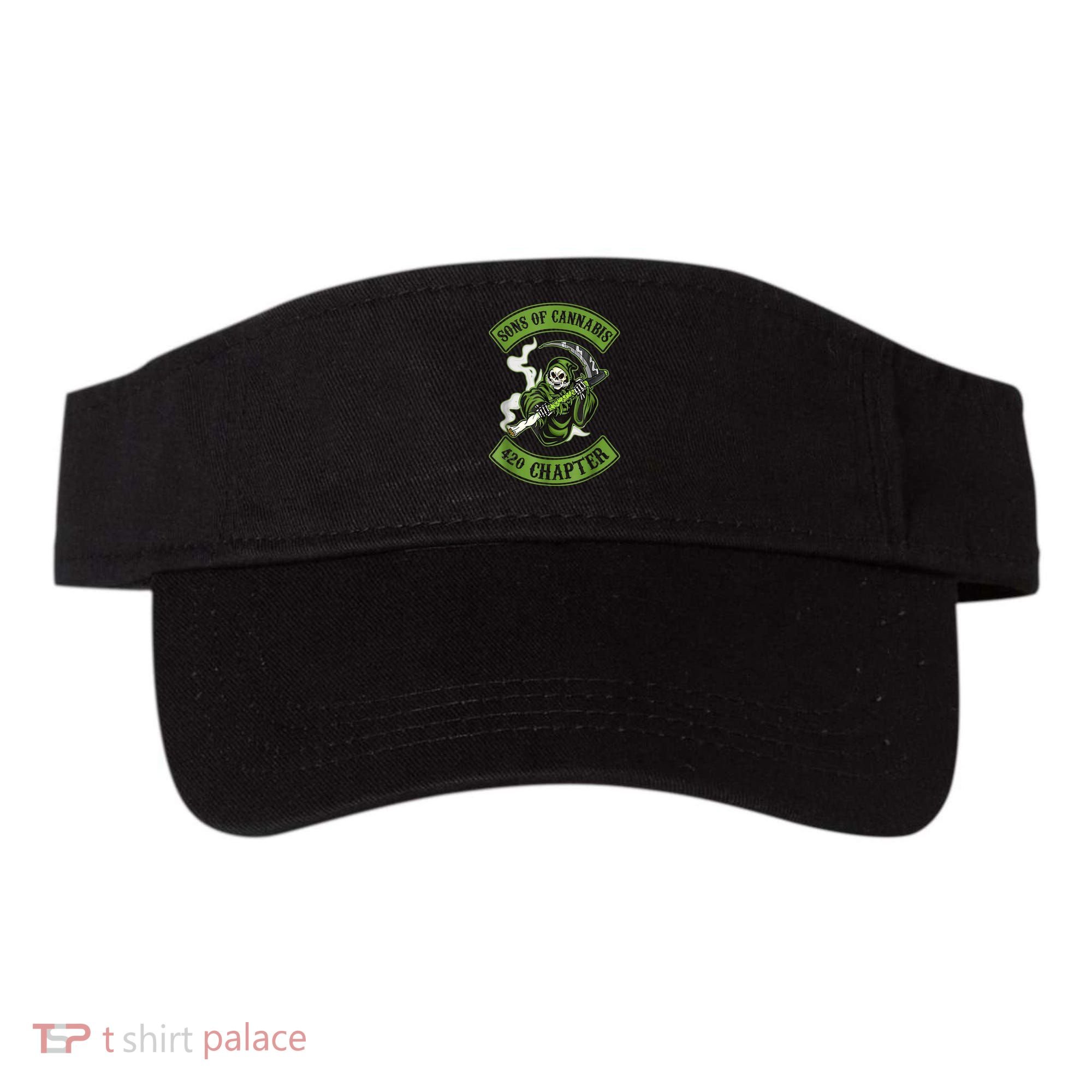 Sons Of Cannabis 420 Chapter Visor