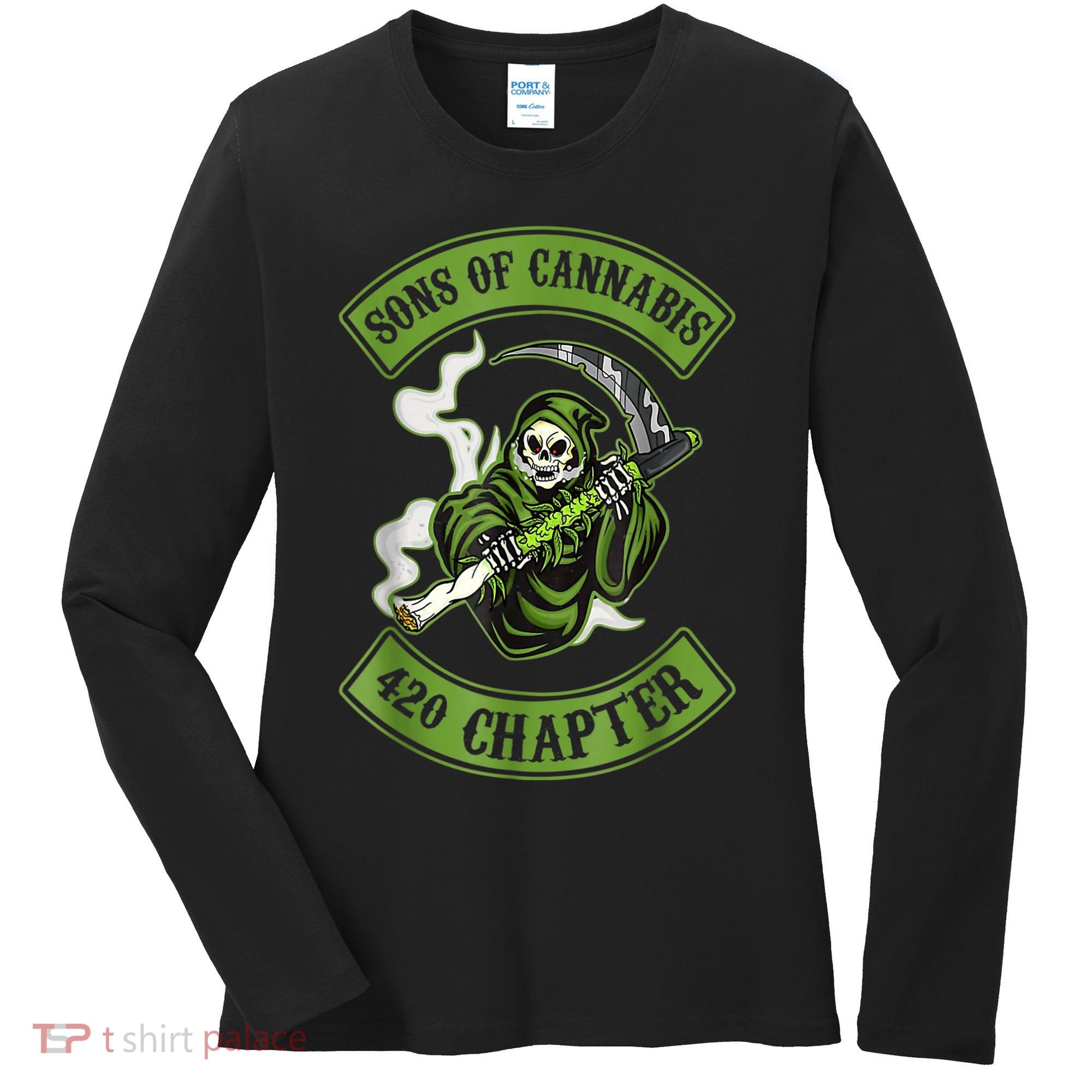 Sons Of Cannabis 420 Chapter Women's Long Sleeve Shirt