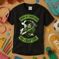 Sons Of Cannabis 420 Chapter Kids T-Shirt thumb 3