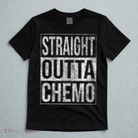 Straight Outta Chemo Chemotherapy Cancer Treatment T-Shirt thumb 5