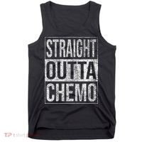 Straight Outta Chemo Chemotherapy Cancer Treatment Tank Top thumb 0