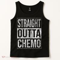 Straight Outta Chemo Chemotherapy Cancer Treatment Tank Top thumb 2