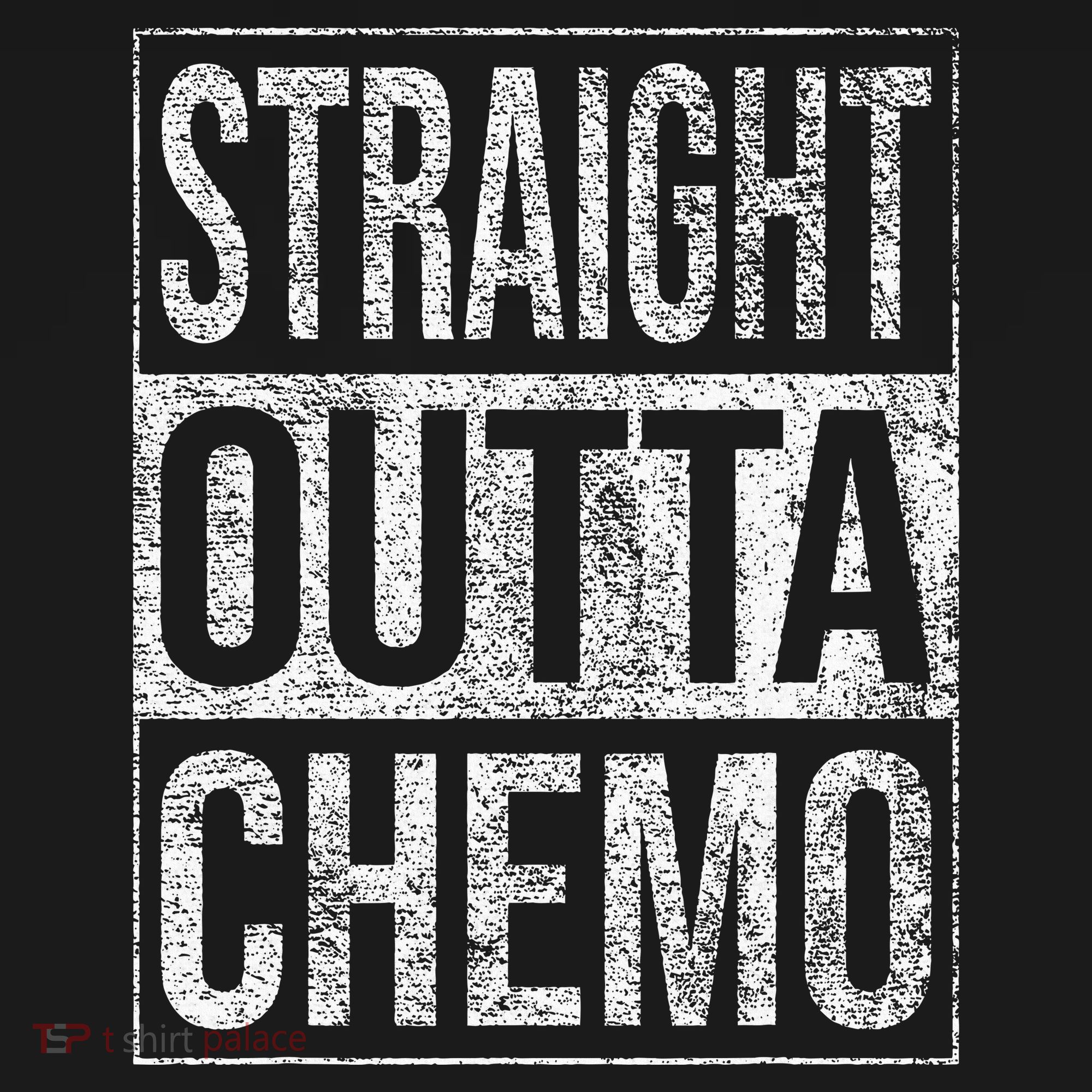 Straight Outta Chemo Chemotherapy Cancer Treatment Toddler Long Sleeve Shirt