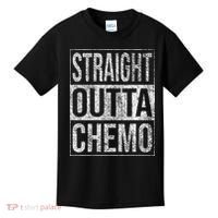 Straight Outta Chemo Chemotherapy Cancer Treatment Kids T-Shirt thumb 0