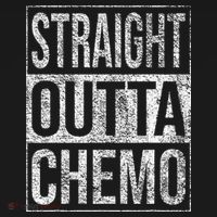 Straight Outta Chemo Chemotherapy Cancer Treatment Kids T-Shirt thumb 4