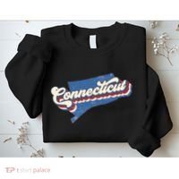 State Of Connecticut Retro Logo Sweatshirt thumb 2