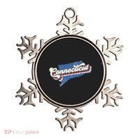 State Of Connecticut Retro Logo Ornament thumb 0