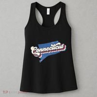 State Of Connecticut Retro Logo Women's Tank Top thumb 3