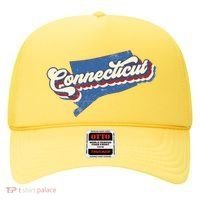 State Of Connecticut Retro Logo Hat thumb 0