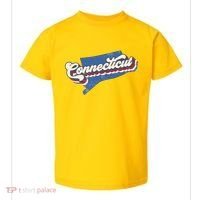 State Of Connecticut Retro Logo Toddler T-Shirt thumb 0