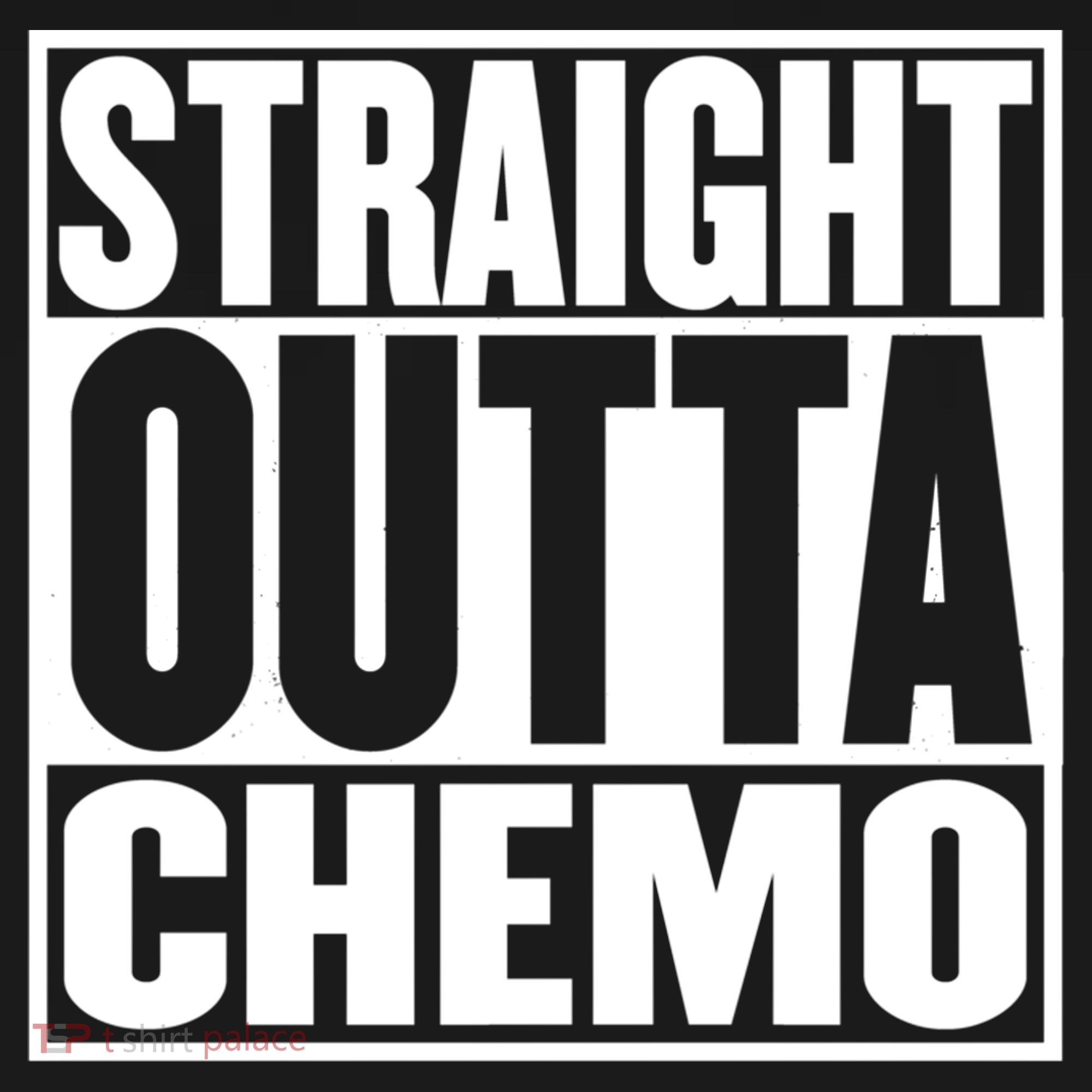 Straight Outta Chemo Gift Fighter Fight Cancer Survivor Great Gift Ornament