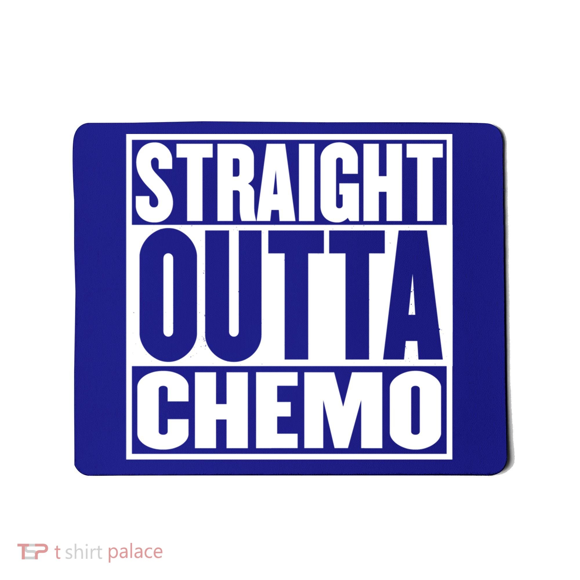 Straight Outta Chemo Gift Fighter Fight Cancer Survivor Great Gift Mousepad