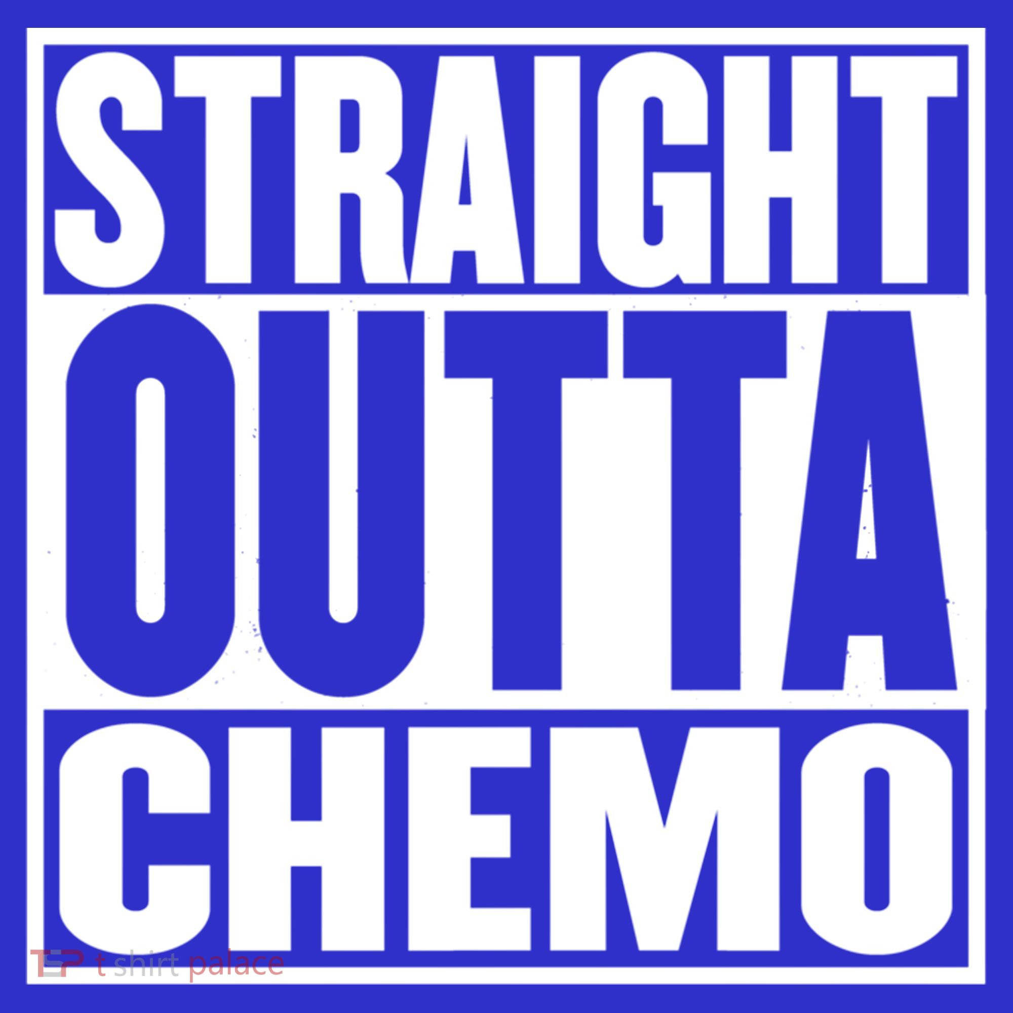 Straight Outta Chemo Gift Fighter Fight Cancer Survivor Great Gift Women's Tank Top