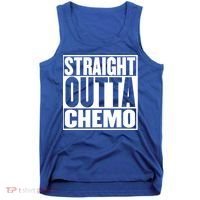 Straight Outta Chemo Gift Fighter Fight Cancer Survivor Great Gift Tank Top thumb 0