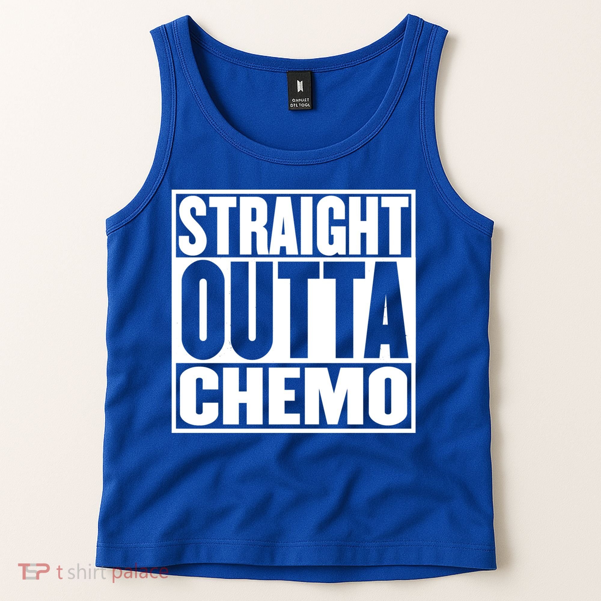 Straight Outta Chemo Gift Fighter Fight Cancer Survivor Great Gift Tank Top