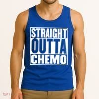 Straight Outta Chemo Gift Fighter Fight Cancer Survivor Great Gift Tank Top thumb 3