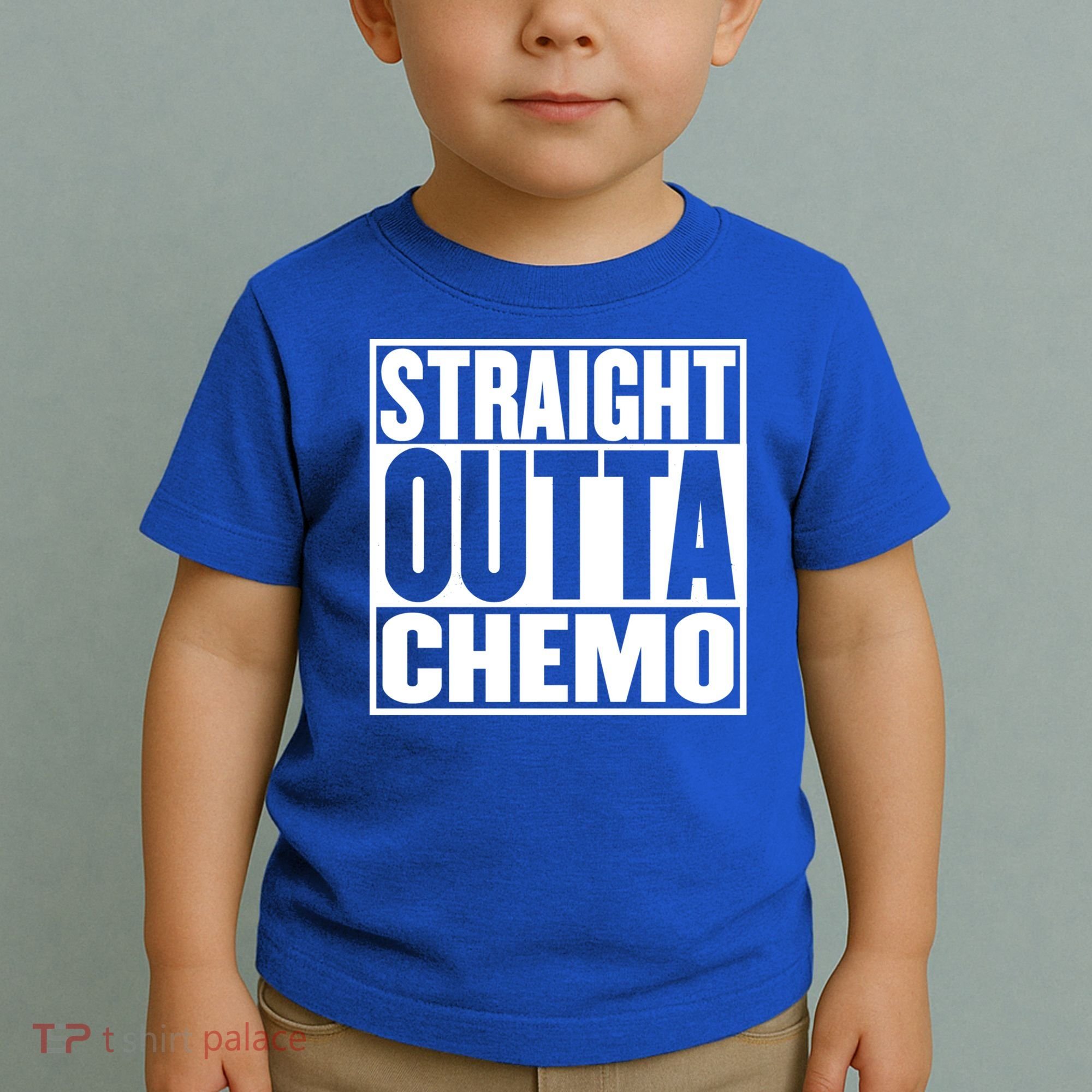 Straight Outta Chemo Gift Fighter Fight Cancer Survivor Great Gift Toddler T-Shirt