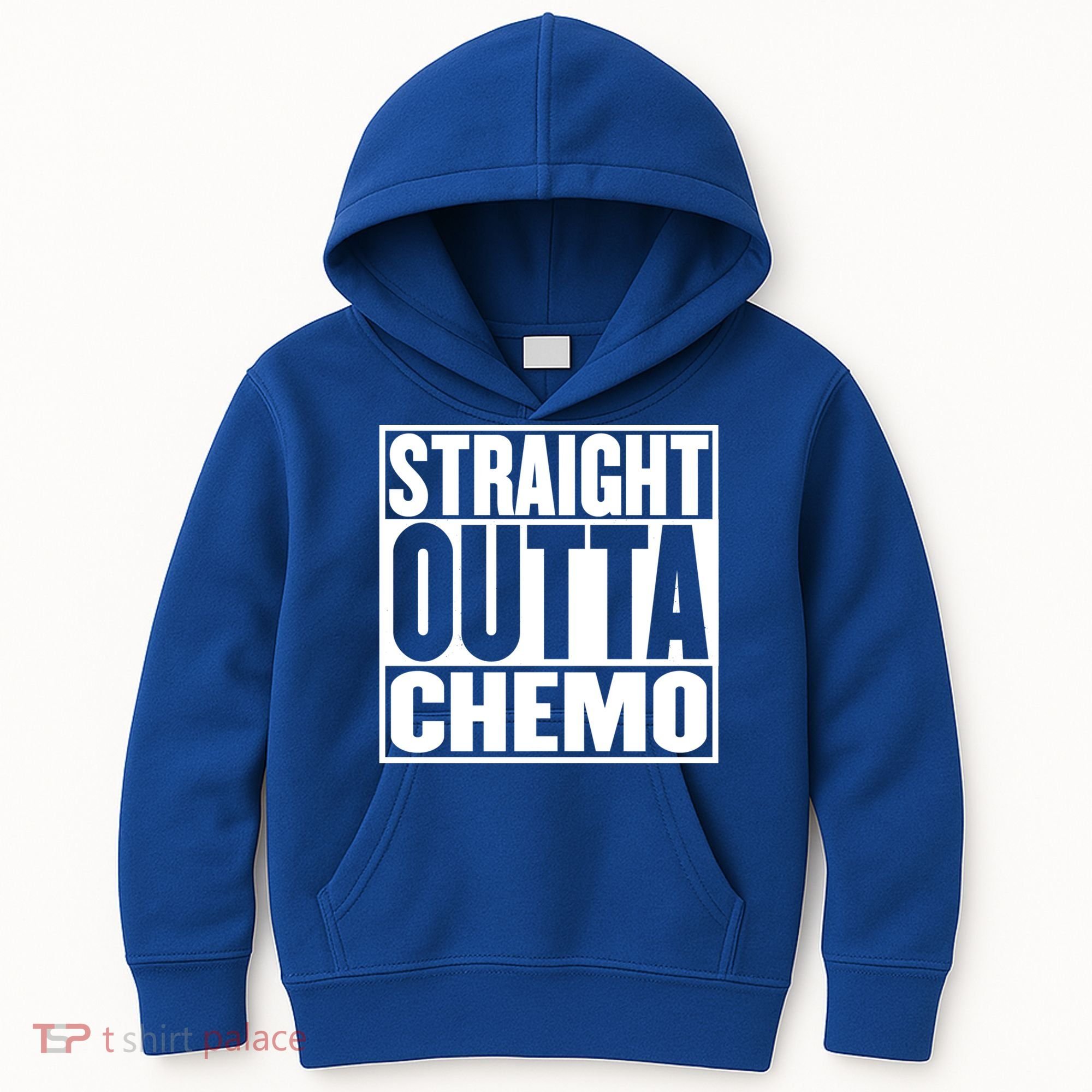 Straight Outta Chemo Gift Fighter Fight Cancer Survivor Great Gift Kids Hoodie