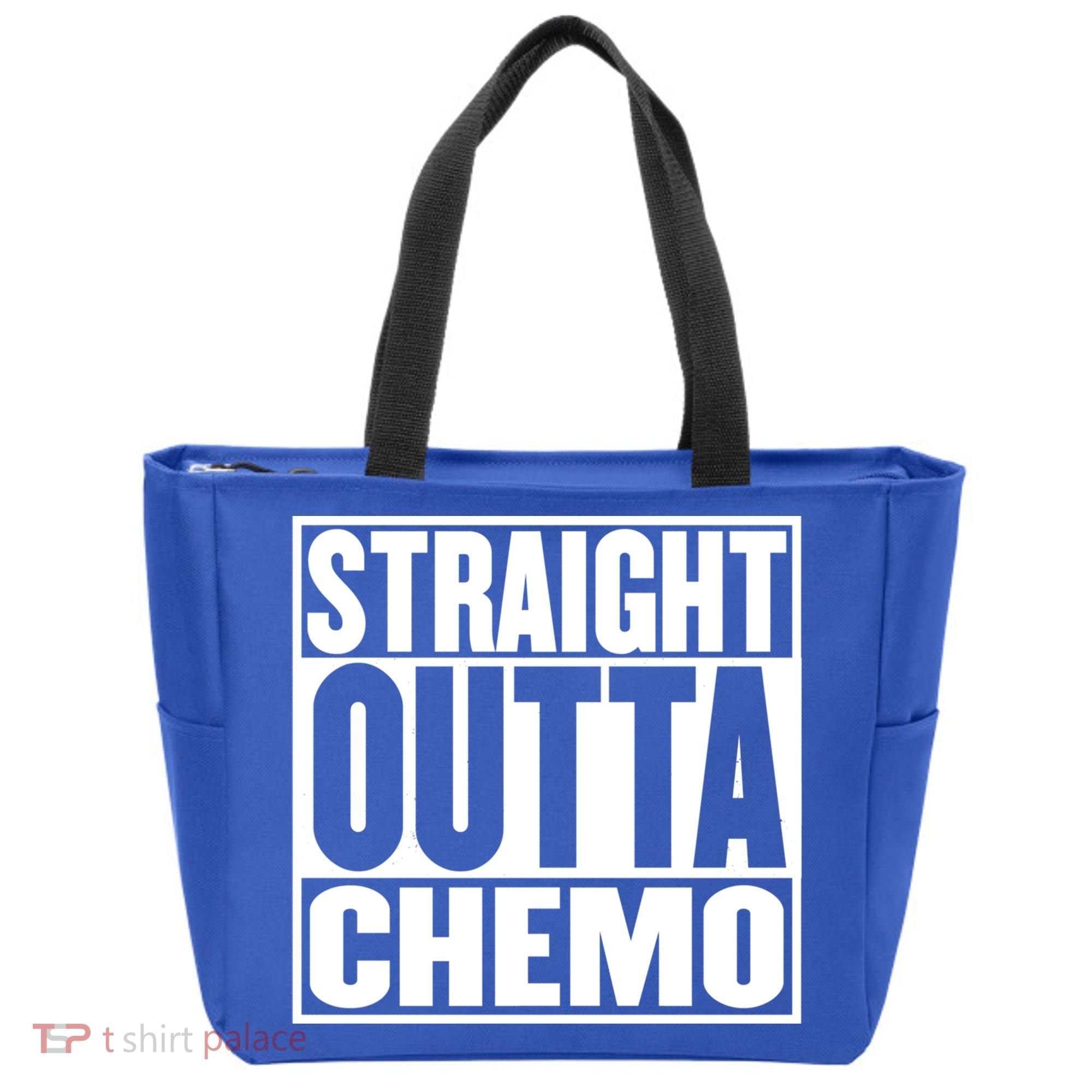 Straight Outta Chemo Gift Fighter Fight Cancer Survivor Great Gift Tote Bag