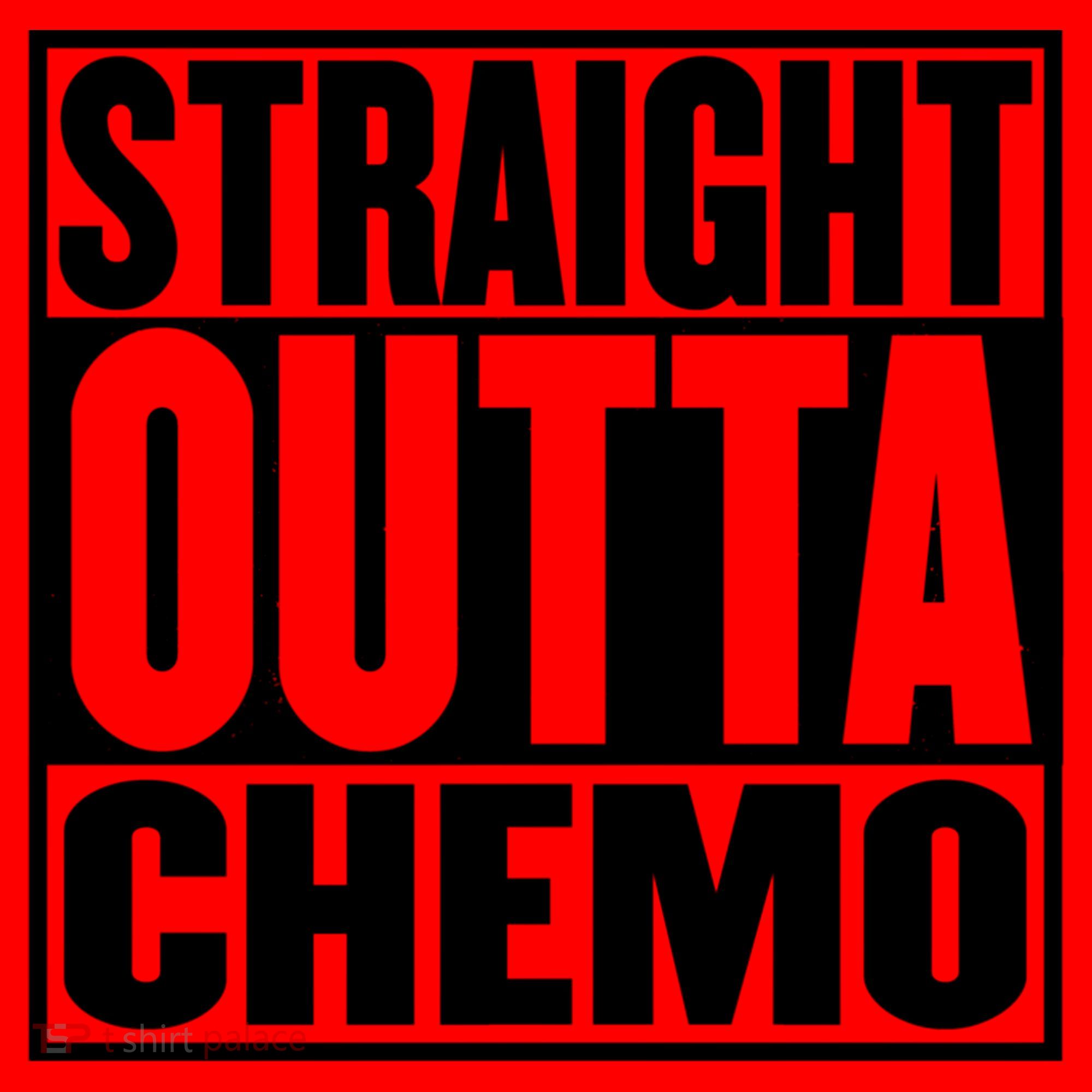 Straight Outta Chemo Gift Fighter Fight Cancer Survivor Great Gift Santa Hat