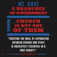 Separation Of Church And State Defend Our Democracy Hoodie thumb 2