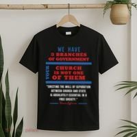 Separation Of Church And State Defend Our Democracy T-Shirt thumb 2