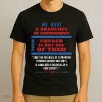 Separation Of Church And State Defend Our Democracy T-Shirt thumb 3