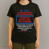 Separation Of Church And State Defend Our Democracy T-Shirt thumb 4