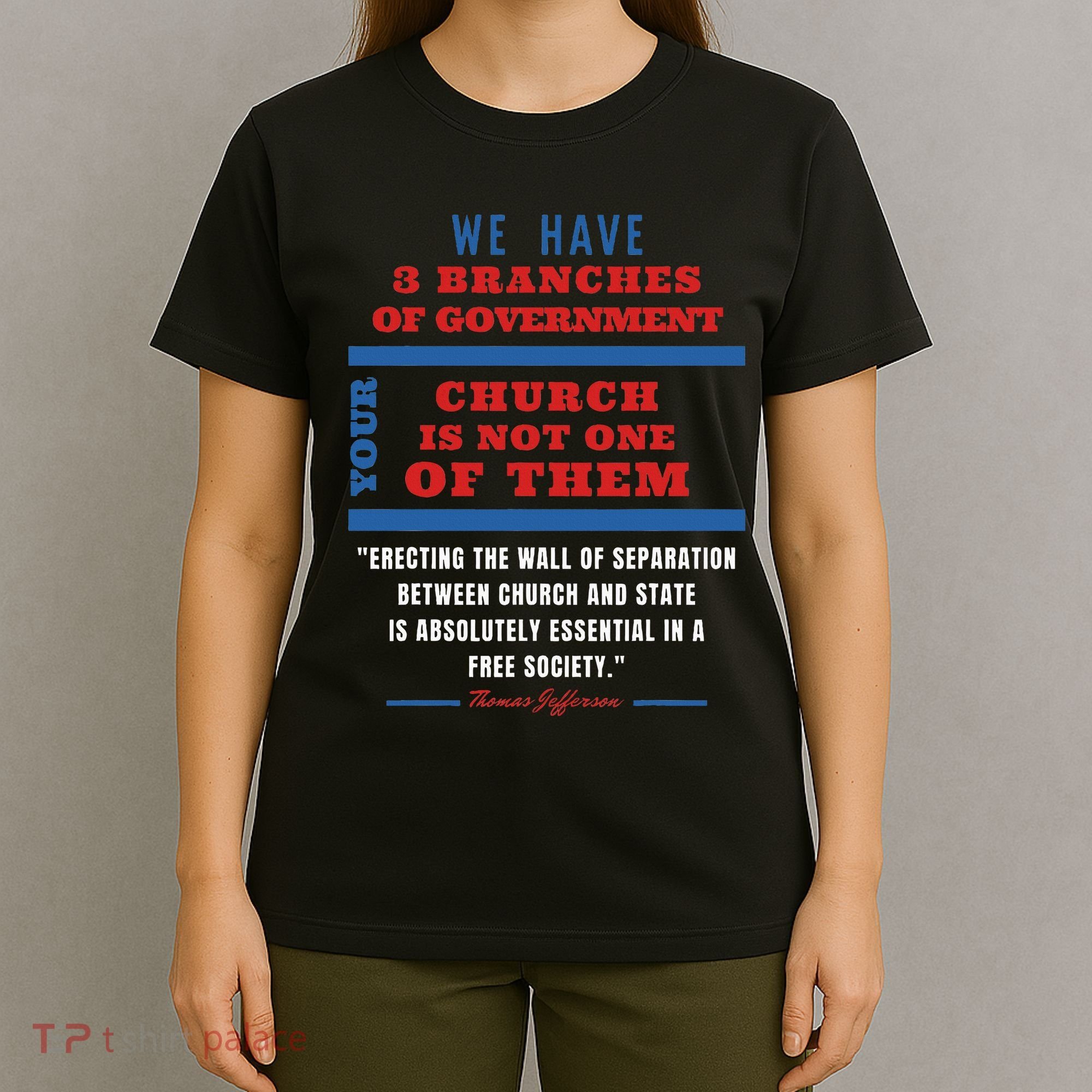 Separation Of Church And State Defend Our Democracy T-Shirt