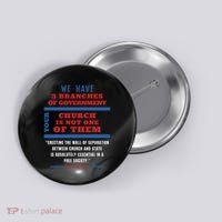 Separation Of Church And State Defend Our Democracy Button thumb 0