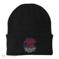 Separation Of Church And State Defend Our Democracy Beanie thumb 0
