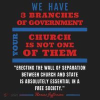 Separation Of Church And State Defend Our Democracy Beanie thumb 2