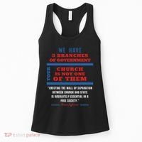 Separation Of Church And State Defend Our Democracy Women's Tank Top thumb 0