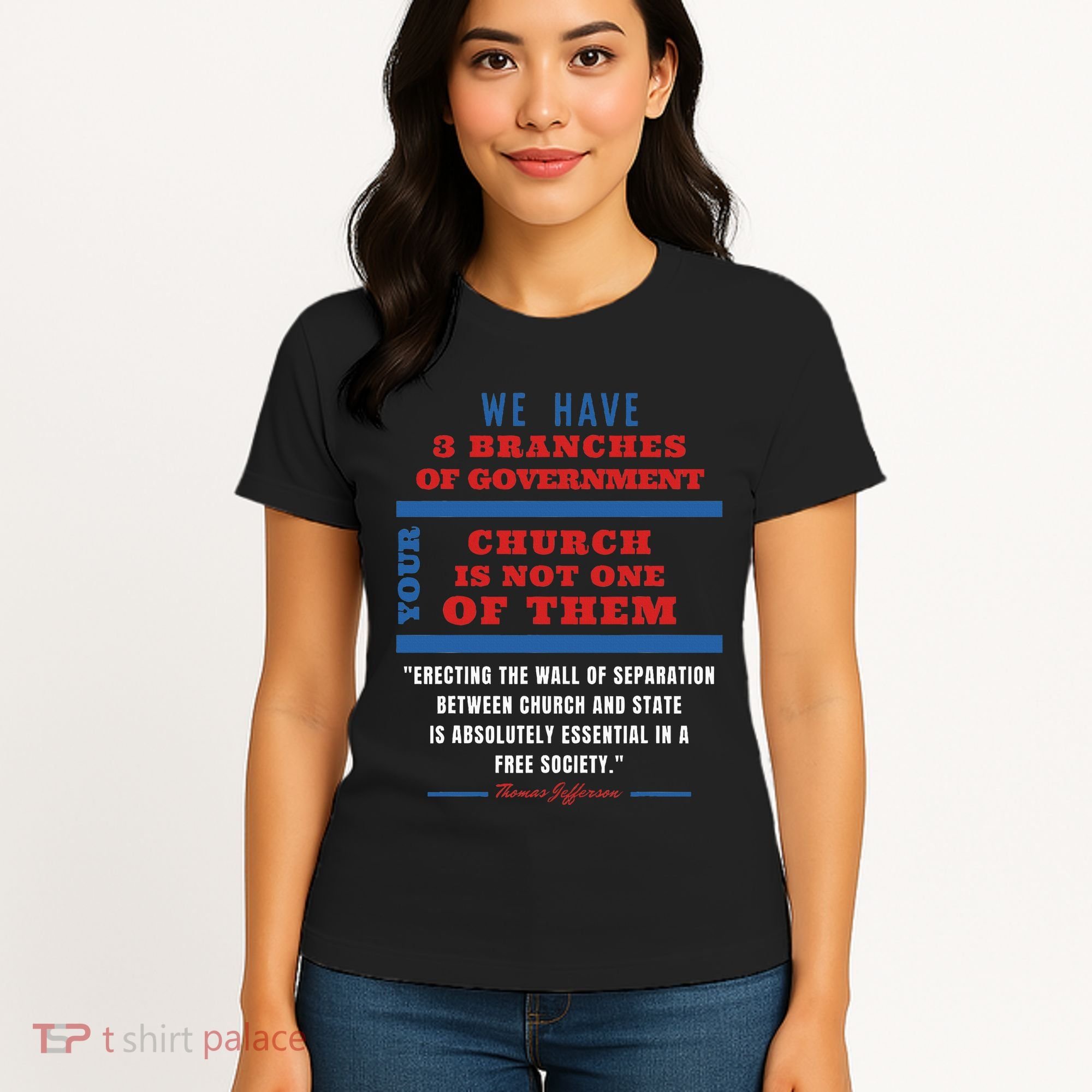 Separation Of Church And State Defend Our Democracy Women's T-Shirt
