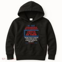Separation Of Church And State Defend Our Democracy Kids Hoodie thumb 0