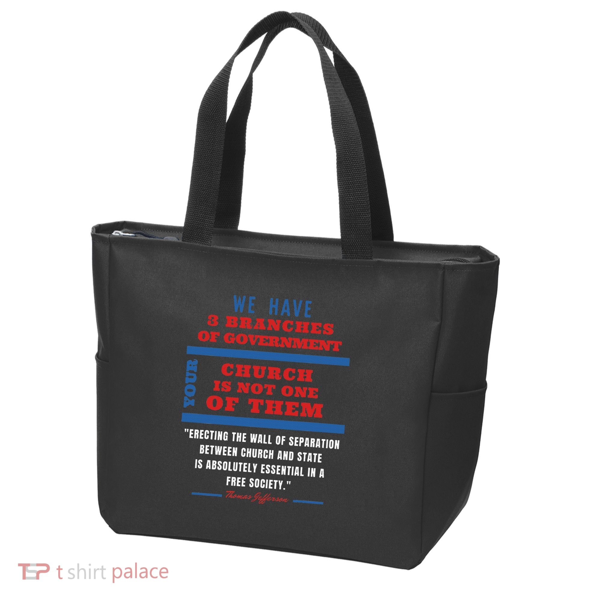 Separation Of Church And State Defend Our Democracy Tote Bag