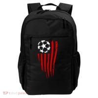 Soccer Ball American Flag Backpack thumb 0
