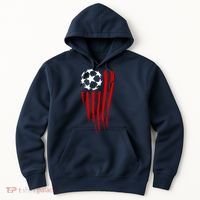 Soccer Ball American Flag Hoodie thumb 0