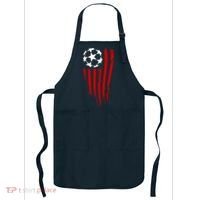 Soccer Ball American Flag Apron thumb 0