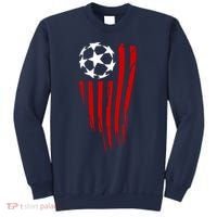 Soccer Ball American Flag Sweatshirt thumb 0