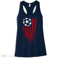 Soccer Ball American Flag Women's Tank Top thumb 0