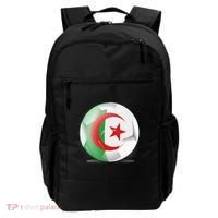 Soccer Ball Country Flag Algeria Backpack thumb 0