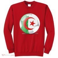 Soccer Ball Country Flag Algeria Sweatshirt thumb 0
