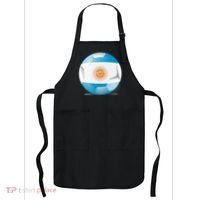 Soccer Ball Country Flag Argentina Apron thumb 0